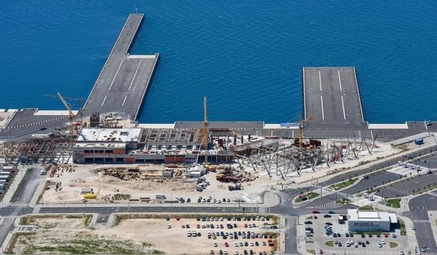 Luka Gaženica: Radovi na izgradnji putničkog terminala