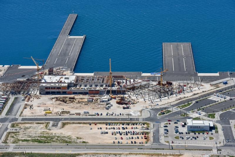 Luka Gaženica: Radovi na izgradnji putničkog terminala Luka Gaženica: Radovi na izgradnji putničkog terminala