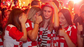 Zadar je gorio: Velika fešta nakon plasmana Vatrenih u finale Svjetskog prvenstva