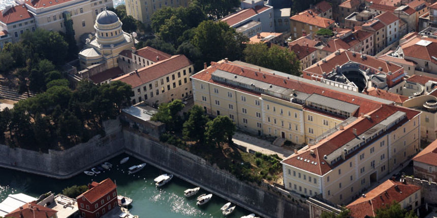 Zadar, uvala Foša i Pomorska škola Zadar, uvala Foša i Pomorska škola