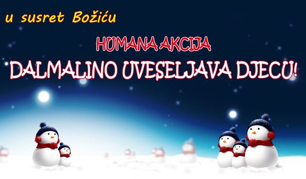 Dalmalino uveseljava mališane u Općoj bolnici Zadar