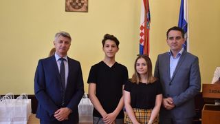 Prijem za nagrađivane učenike osnovnih i srednjh škola