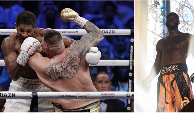 Anthony Joshua i Deontay Wilder