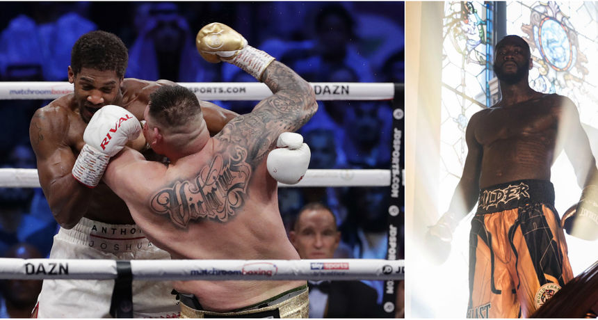 Anthony Joshua i Deontay Wilder