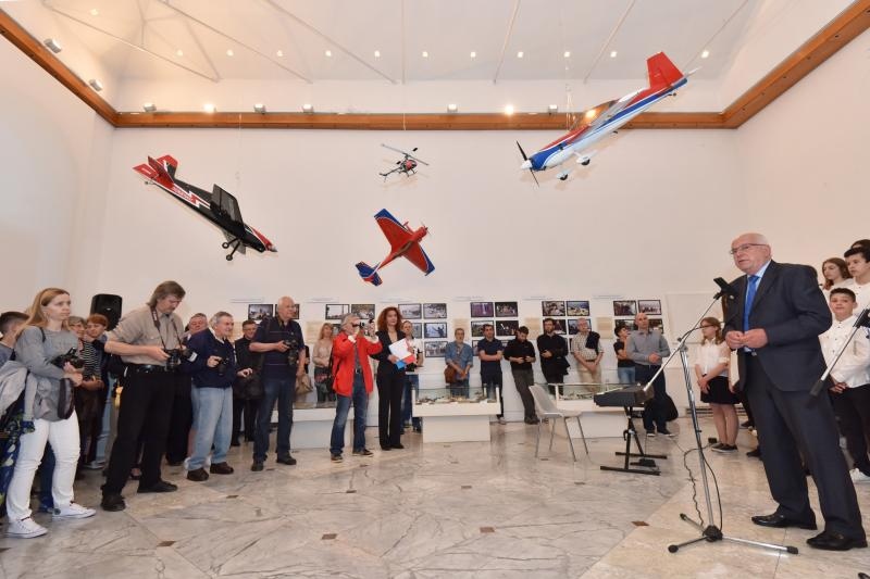 Otvorenje izložbe “Organizirani oblici djelovanja u tehničkoj kulturi 1946. – 2016” u Gradskoj loži. Foto: Dino Stanin/PIXSELL Otvorenje izložbe “Organizirani oblici djelovanja u tehničkoj kulturi 1946. – 2016” u Gradskoj loži. Foto: Dino Stanin/PIXSELL
