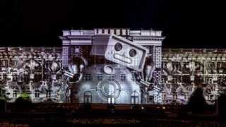 Festival svjetla – Instalacija Odd Dynamics na pročelju muzeja Mimara