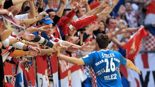 Graz, 210110.
EURO 2010 u rukometu. 
Trece kolo skupine A. Utakmica Hrvatska – Rusija.
Na fotografiji: Manuel Strlek.
Foto: Damir Krajac / CROPIX