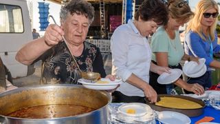 Svečano otvoren 11. biogradski Gastro stol. Photo. Dino Stanin/PIXSELL Svečano otvoren 11. biogradski Gastro stol. Photo. Dino Stanin/PIXSELL