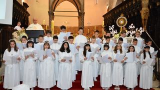 Sakrament Prve pričesti u katedrali sv. Stošije, foto- Iva Perinčić