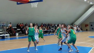 a-1 liga zene: ZKK Zadar – ZKK Tresnjevka 83-46, Foto: Mladen Malik