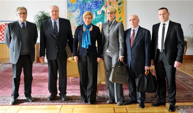 Stručnjaci kod Grabar Kitarović, Foto: Hina