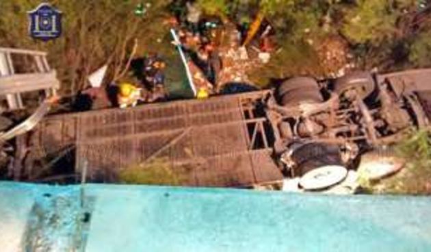 40 policajaca poginulo u nesreći u Argentini, foto: BBC