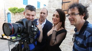 Mladen Grdović i Ivana Kovač u Prvić Šepurini snimili spot za pjesmu “Dva goluba”, Photo: Duško Jaramaz/PIXSELL