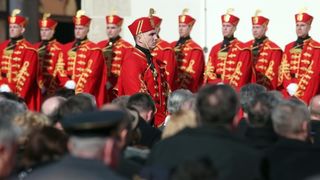 Inauguracija predsjednice Kolinde Grabar Kitarović na Trgu sv. Marka, Foto: Photo: HINA/POOL/PIXSELL