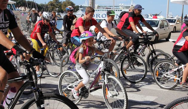 Branimirova obala: 9. Biciklijada od Zadra do Vira