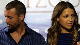 Zadar, 170712. 
Klub Arsenal.
Prikazivanje filma Izgubljeni princ – Larin izbor.
Na projekciji filma posjetitelji su imali priliku druziti se s glumcima iz serijala Larin izbor Doris Pincic i Ivanom Hercegom.
Na fotografiji: Ivan Herceg i Doris Pincic.
Fo