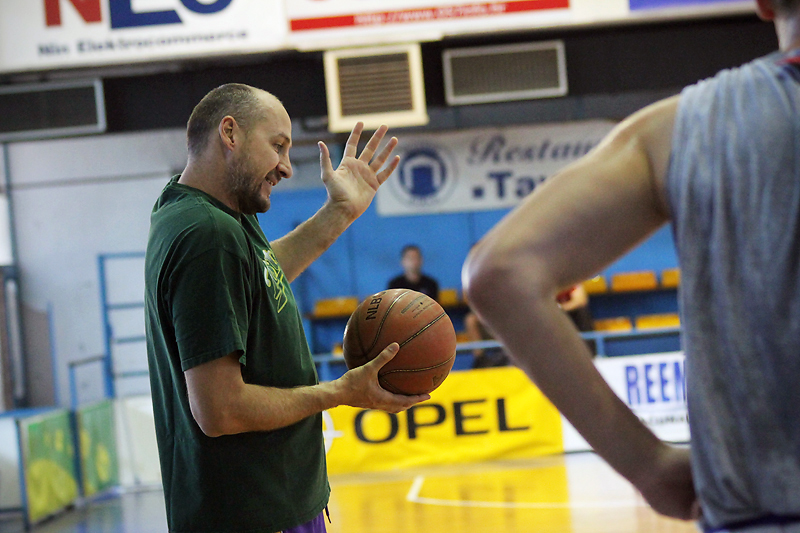 Jazine: Dino Radja trenirao s igracima Zadra, foto: Sasa Cuka Jazine: Dino Radja trenirao s igracima Zadra, foto: Sasa Cuka