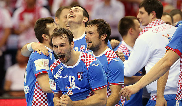 Hrvatski rukometaši, foto: Uros Hocevar