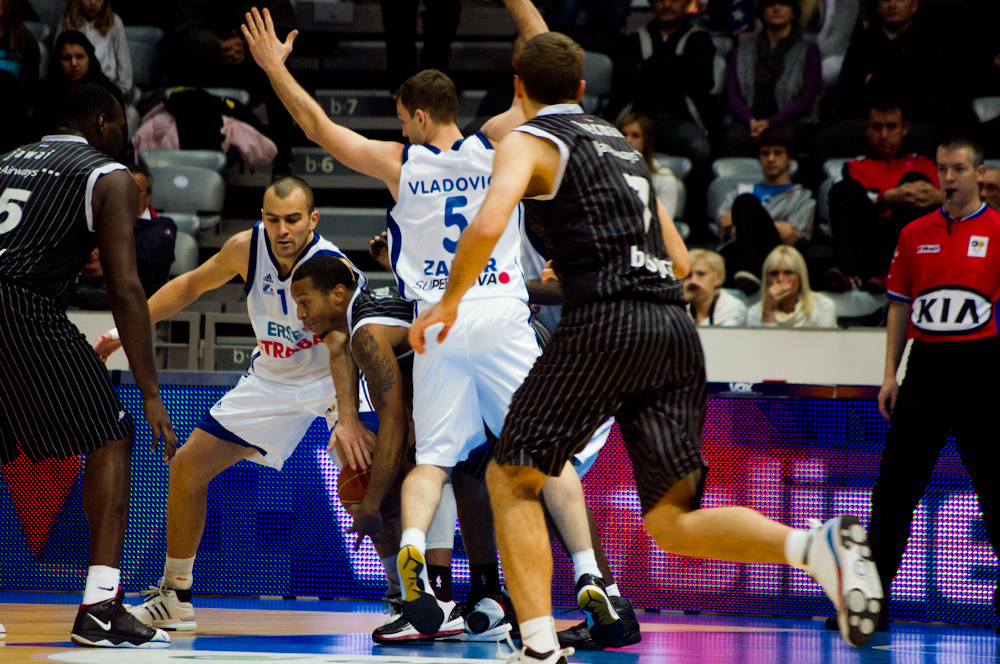 NLB liga: KK Zadar – KK Partizan 91-88, Foto: Mateo Smolic-Rocak