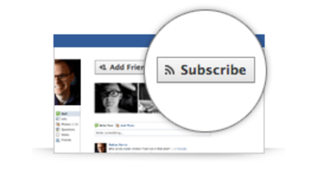 Facebook subscribe gumb / zimo.co