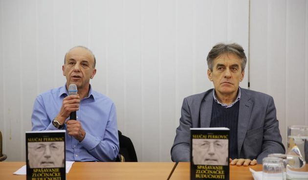 15.01.2014., Zadar – Predstavljanje knjige “Slucaj Perkovic: spasavanje zlocinacke buducnosti” prof. dr. sc. Josipa Jurcevica u znanstvenoj knjiznici. Photo: Filip Brala/PIXSELL