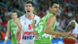 05.09.2015., Arena Zagreb, Zagreb – EuroBasket 2015., skupina C, 01. kolo, Hrvatska – Slovenija. Foto: PIXSELL 05.09.2015., Arena Zagreb, Zagreb – EuroBasket 2015., skupina C, 01. kolo, Hrvatska – Slovenija. Foto: PIXSELL