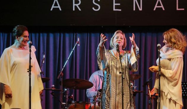 Tereza, Gabi i Radojka u zadarskom Arsenalu, Foto: Filip Brala/PIXSELL