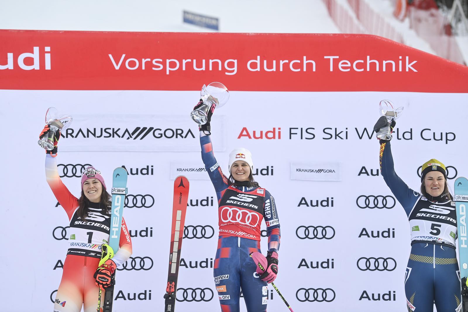 Zrinka Ljutić pobjedica je slaloma u Kranjskoj Gori Zrinka Ljutić pobjedica je slaloma u Kranjskoj Gori