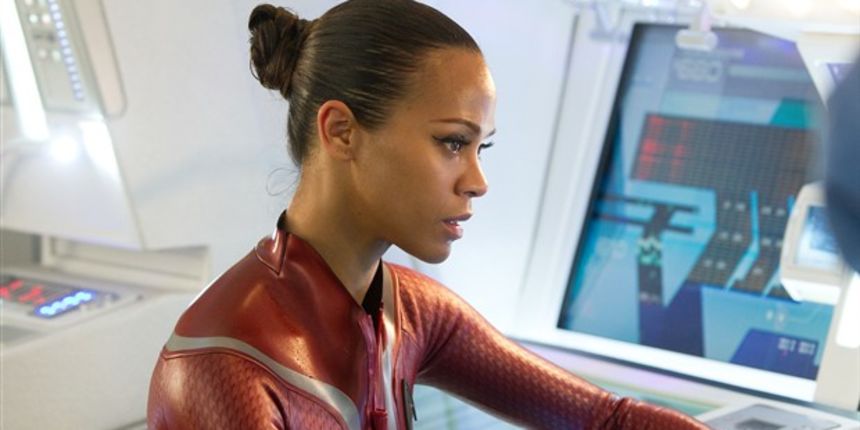 Zoe Saldana kao časnica Uhura, foto: promo fotografije Zoe Saldana kao časnica Uhura, foto: promo fotografije