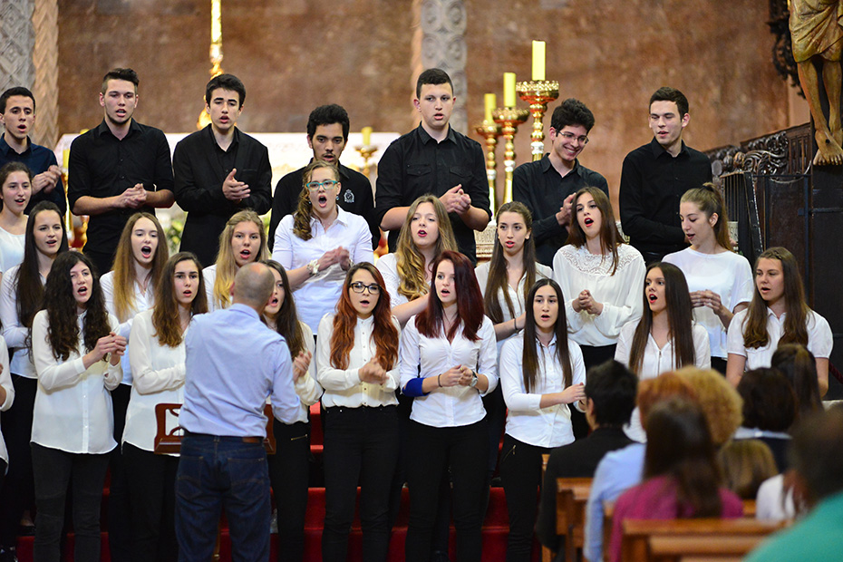 Natjecanje zborova u katedali sv. Stošije