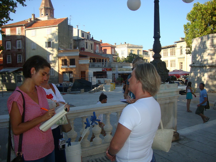 Udruga Nada u akciji prikupljanja infektivnog otpada u Zadru, foto: M. Jerak