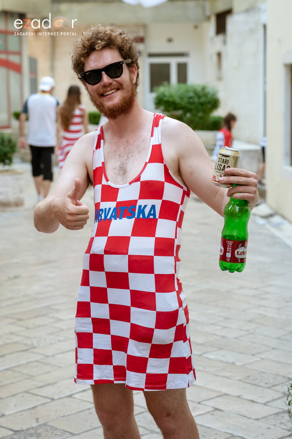 Navijačko ludilo u Zadru za vrijeme i nakon finala Svjetskog prvenstva Navijačko ludilo u Zadru za vrijeme i nakon finala Svjetskog prvenstva