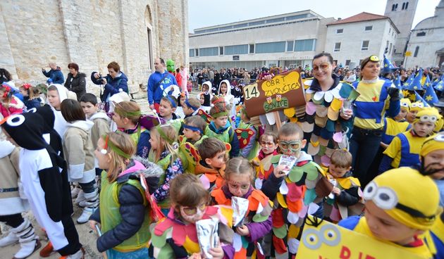 Karnevalić: Male maškare zauzele grad!, foto: Iva Perinčić