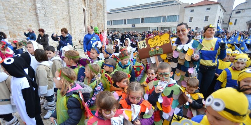 Karnevalić: Male maškare zauzele grad!, foto: Iva Perinčić