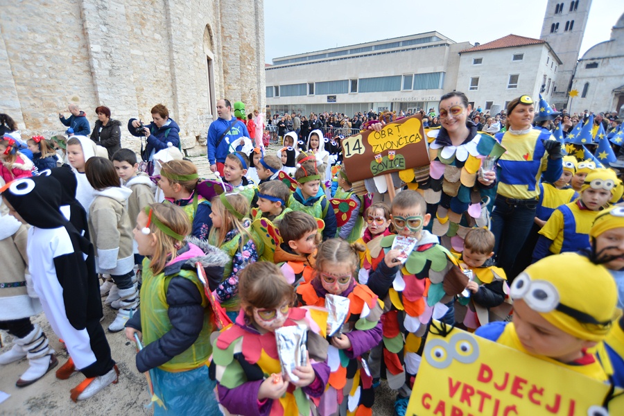 Karnevalić: Male maškare zauzele grad!, foto: Iva Perinčić