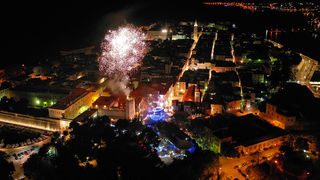 Pogled iz zraka: Svečano otvorenje manifestacije “Advent u Zadru”