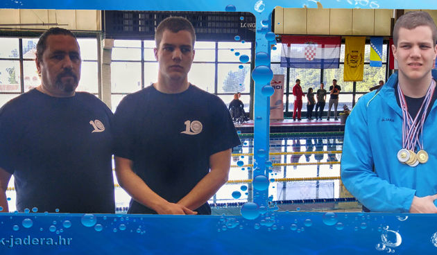 Otvoreno prvenstvo Hrvatske u plivanju za osobe s invaliditetom, boje PK Jadere će braniti Mihovil Ninčević