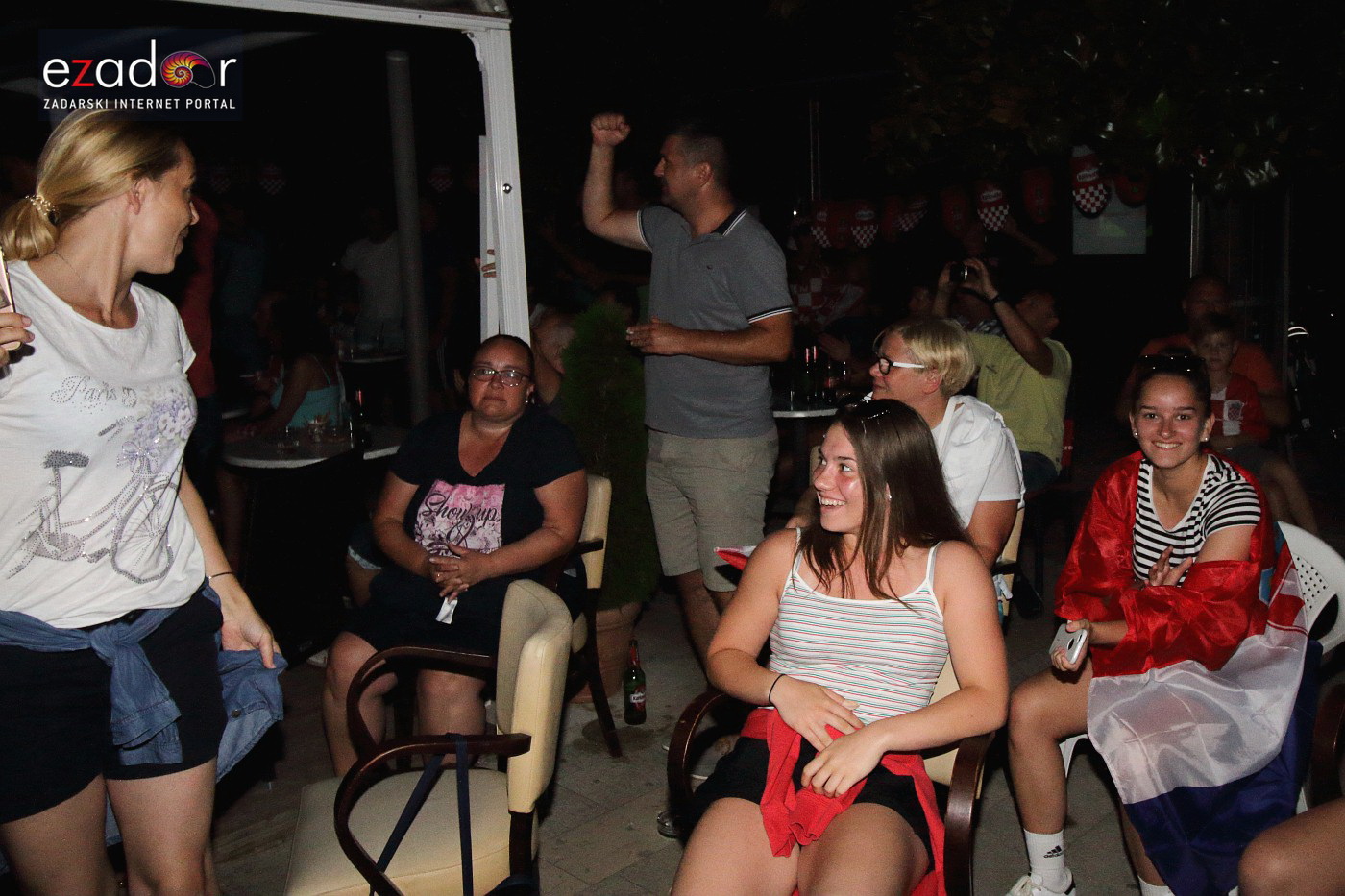 Bibinje: Navijanje za Vatrene i fešta nakon pobjede nad Engleskom