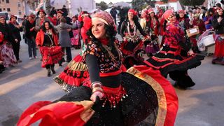 2. Međunarodna karnevalska povorka Virskih maškara, Maskenbal ilustracija, Maškare ilustracija, Karneval ilustracija