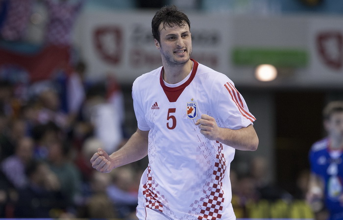 Zaragoza, Spanjolska, 230113.
Gradska dvorana Principe Felipe.
Svjetsko prvenstvo u rukometu za muskarce Spanjolska 2013.
Utakmica cetvrtfinala izmedju reprezentacija Hrvatske i Francuske.
Na fotografiji: Domagoj Duvnjak.
Foto: Ante Cizmic / CROPIX Zaragoza, Spanjolska, 230113.
Gradska dvorana Principe Felipe.
Svjetsko prvenstvo u rukometu za muskarce Spanjolska 2013.
Utakmica cetvrtfinala izmedju reprezentacija Hrvatske i Francuske.
Na fotografiji: Domagoj Duvnjak.
Foto: Ante Cizmic / CROPIX