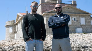 Legende svjetla: Autori dokumentarca i monografije Legende svjetla, Igor Goić i Jurica Gašpar na Poreru Legende svjetla: Autori dokumentarca i monografije Legende svjetla, Igor Goić i Jurica Gašpar na Poreru