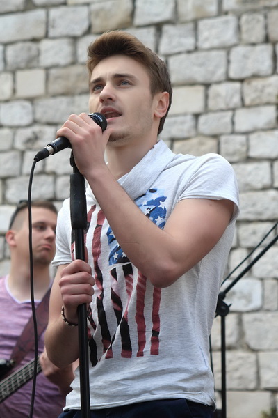 The Voice u Zadru: Sara, Dino, Ive i Jure na Trgu pet bunara, Foto: Roberto Lerga