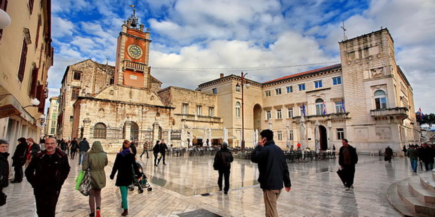 Đir po gradu 6. veljače 2014, dhmz, Narodni trg