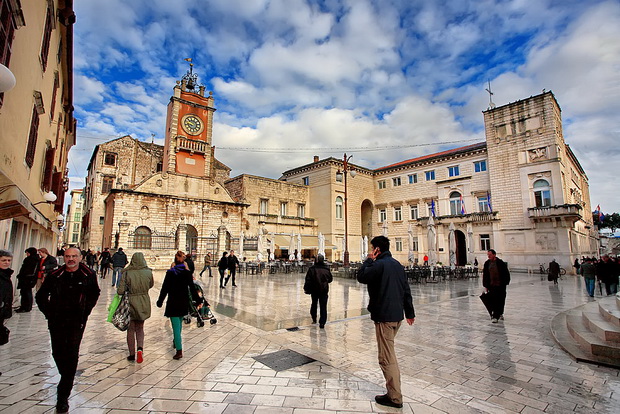 Đir po gradu 6. veljače 2014, dhmz, Narodni trg