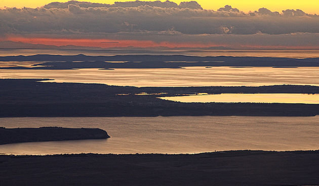 Uspon na Bojin Kuk i pogled na Italiju, Foto: Leo Banić