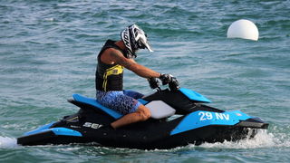 Vir: Slobodan trening na plaži Jadro pred utrke Alpe Adria Jest Ski Toura. Foto: Kažimir Škrbić/Virski list