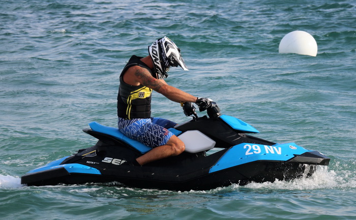 Vir: Slobodan trening na plaži Jadro pred utrke Alpe Adria Jest Ski Toura. Foto: Kažimir Škrbić/Virski list