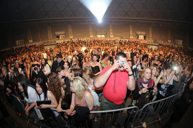 Massimo Savic u SC visnjik odrzao je koncert pred mnogobrojnim Zadranima. Photo: Filip Brala/PIXSELL