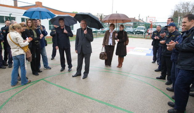 Otvaranje kosarkaskog igralista, Foto: Vladimir Ivanov / CROPIX
