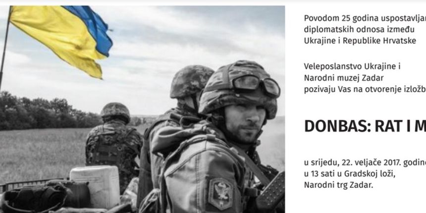 U Gradskoj loži otvara se izložba fotografija iz Ukrajine “Donbas: rat i mir” U Gradskoj loži otvara se izložba fotografija iz Ukrajine “Donbas: rat i mir”